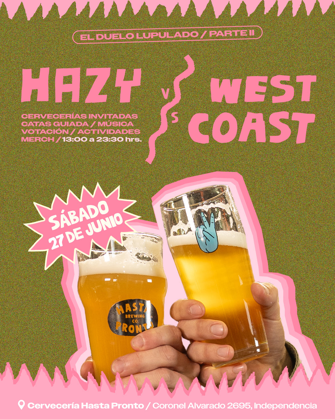 Evento: Hazy v/s West Coast