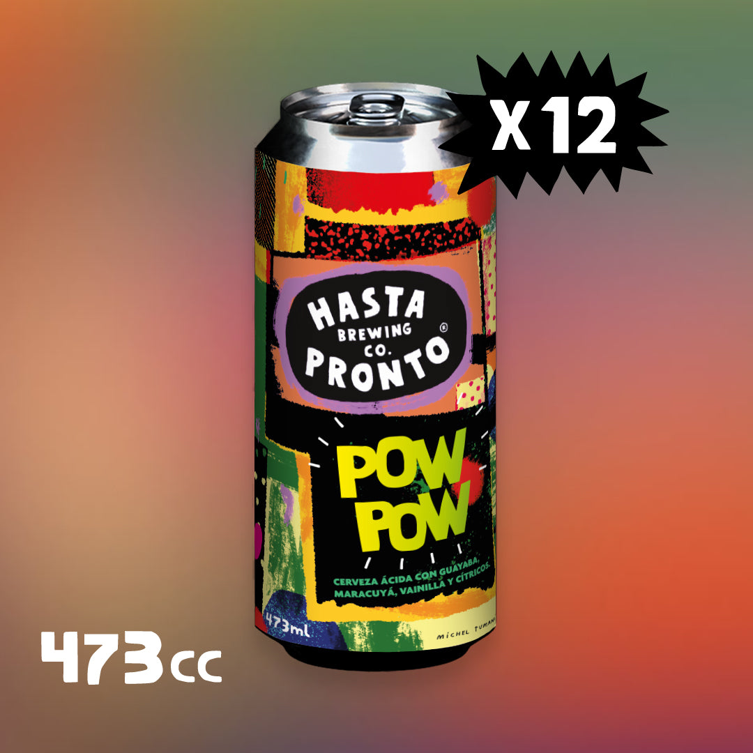 Pow Pow - Sour con Maracuyá, Guayaba, Cítricos y Vainilla