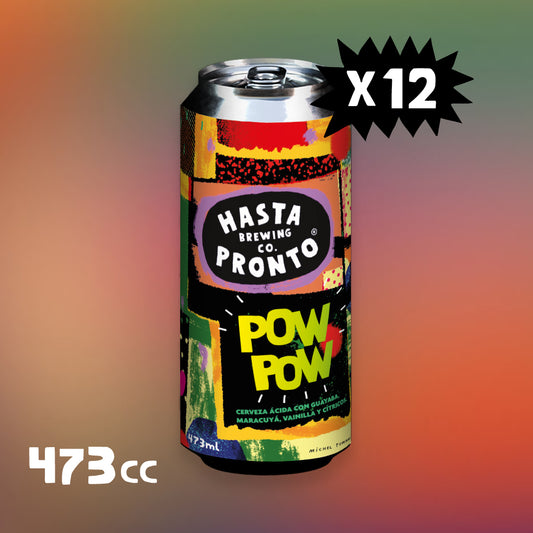 Pow Pow - Sour con Maracuyá, Guayaba, Cítricos y Vainilla